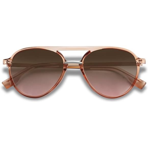 Aviator Polarized Sunglasses for Women Men Double Bridge main image 4
